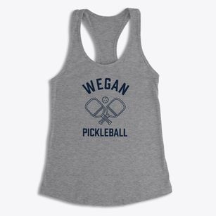 Wegan Indiana Pickleball Women's Racerback Tank