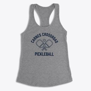 Carnes Crossroad South Carolina Pickleball Women's Racerback Tank