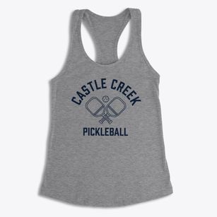 Castle Creek New York Pickleball Women's Racerback Tank
