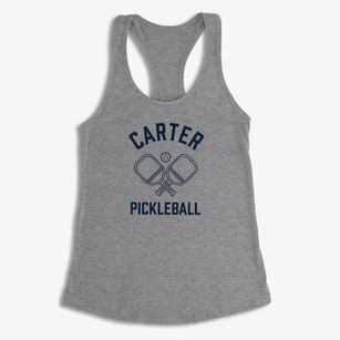 Carter Tennessee Pickleball Women's Racerback Tank