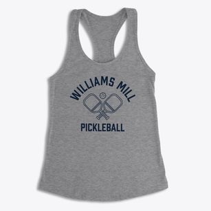 Williams Mill Virginia Pickleball Women's Racerback Tank