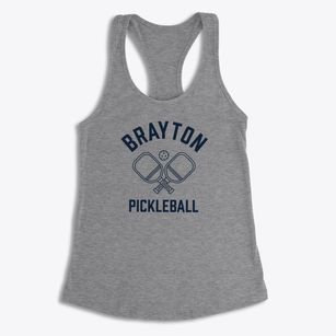 Brayton Tennessee Pickleball Women's Racerback Tank