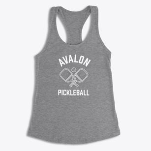 Avalon New Jersey Pickleball Women's Racerback Tank