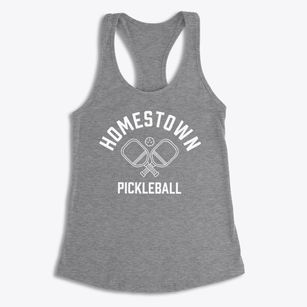 Homestown Missouri Pickleball Women's Racerback Tank