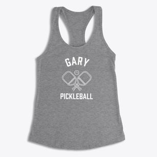 Gary Colorado Pickleball Women's Racerback Tank