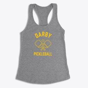 Darby North Carolina Pickleball Women's Racerback Tank