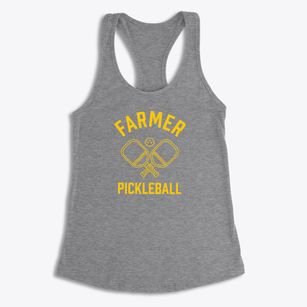 Farmer Missouri Pickleball Women's Racerback Tank