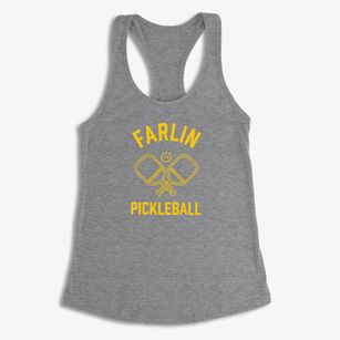 Farlin Iowa Pickleball Women's Racerback Tank