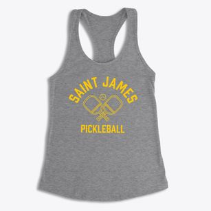 Saint James Arkansas Pickleball Women's Racerback Tank