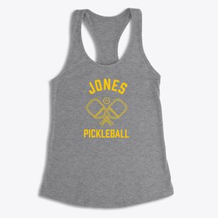 Jones North Carolina Pickleball Women's Racerback Tank