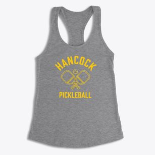 Hancock South Carolina Pickleball Women's Racerback Tank