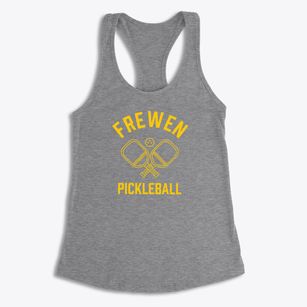 Frewen Wyoming Pickleball Women's Racerback Tank