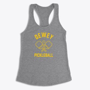 Dewey Oklahoma Pickleball Women's Racerback Tank