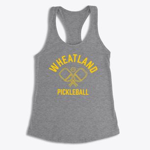 Wheatland Wisconsin Pickleball Women's Racerback Tank