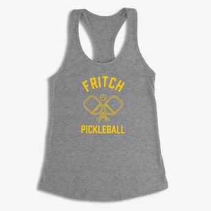Fritch Texas Pickleball Women's Racerback Tank