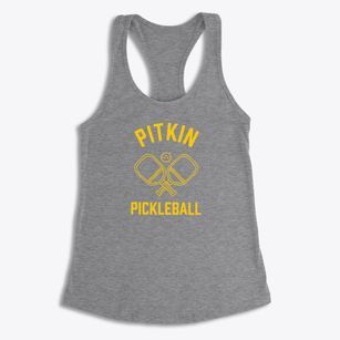 Pitkin Louisiana Pickleball Women's Racerback Tank