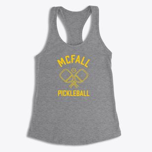 Mcfall Missouri Pickleball Women's Racerback Tank