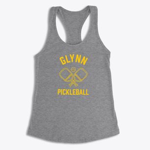Glynn Virgin Islands Pickleball Women's Racerback Tank