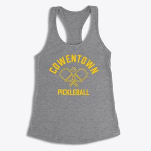 Cowentown Maryland Pickleball Women's Racerback Tank