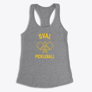 Oval North Carolina Pickleball Women's Racerback Tank