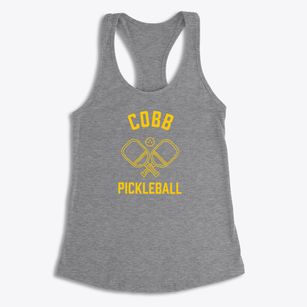 Cobb Georgia Pickleball Women's Racerback Tank