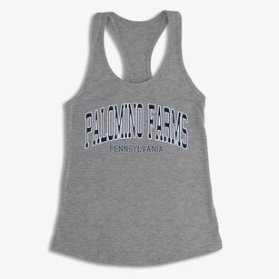 Palomino Farms Pennsylvania Traditional Women's Racerback Tank