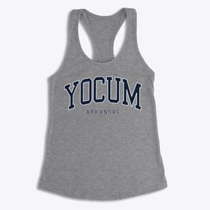 Yocum Arkansas Traditional Women's Racerback Tank