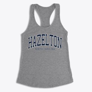 Hazelton North Carolina Traditional Women's Racerback Tank
