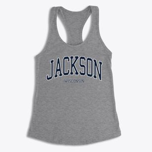 Jackson Wisconsin Traditional Women's Racerback Tank