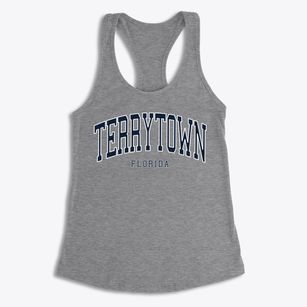 Terrytown Florida Traditional Women's Racerback Tank