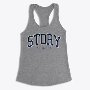 Story Nebraska Traditional Women's Racerback Tank
