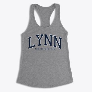 Lynn North Carolina Traditional Women's Racerback Tank