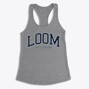 Loom West Virginia Traditional Women's Racerback Tank