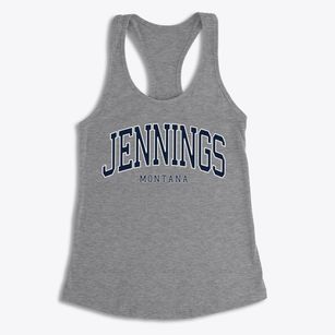 Jennings Montana Traditional Women's Racerback Tank