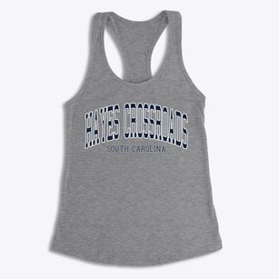 Hayes Crossroads South Carolina Traditional Women's Racerback Tank