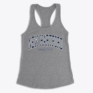 New Hartford Connecticut Traditional Women's Racerback Tank