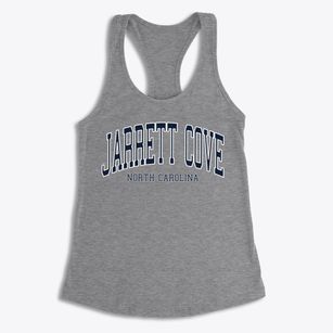 Jarrett Cove North Carolina Traditional Women's Racerback Tank