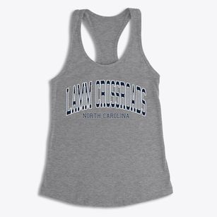 Lamm Crossroads North Carolina Traditional Women's Racerback Tank