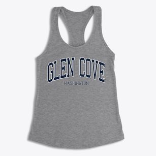 Glen Cove Washington Traditional Women's Racerback Tank