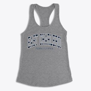 East Charleroi Pennsylvania Traditional Women's Racerback Tank