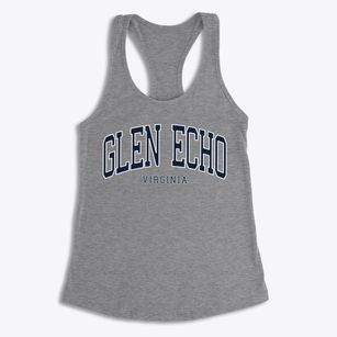 Glen Echo Virginia Traditional Women's Racerback Tank