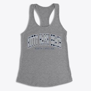 Kitty Hawk Beach North Carolina Traditional Women's Racerback Tank