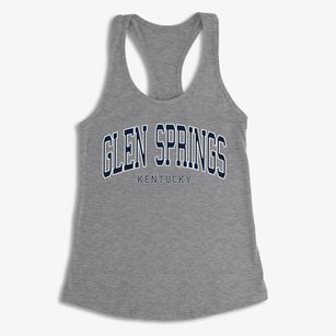 Glen Springs Kentucky Traditional Women's Racerback Tank