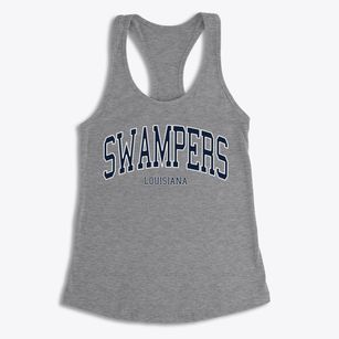 Swampers Louisiana Traditional Women's Racerback Tank