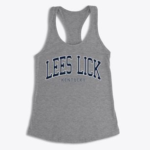 Lees Lick Kentucky Traditional Women's Racerback Tank