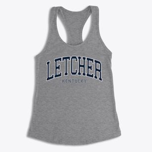 Letcher Kentucky Traditional Women's Racerback Tank