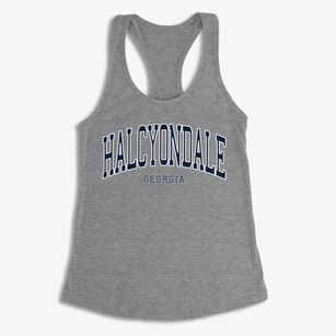 Halcyondale Georgia Traditional Women's Racerback Tank