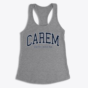 Carem South Carolina Traditional Women's Racerback Tank