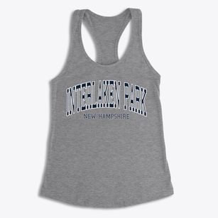 Interlaken Park New Hampshire Traditional Women's Racerback Tank