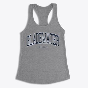Gladewater Texas Traditional Women's Racerback Tank